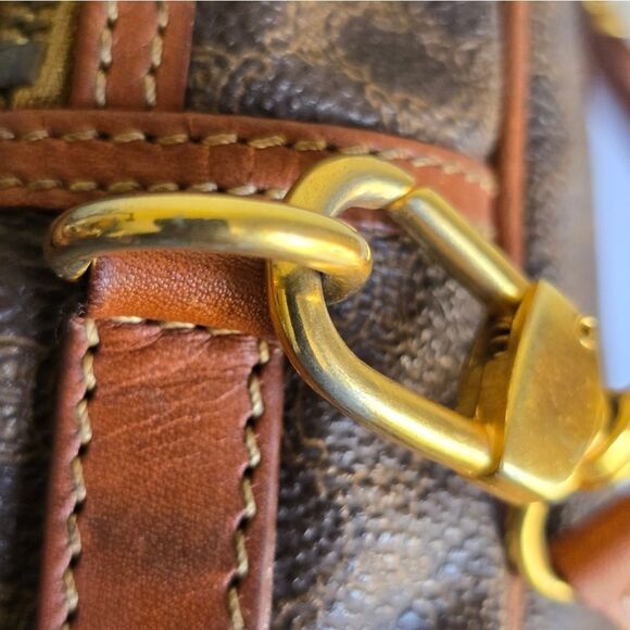 Celine Vintage Macadam Messenger Bag Brown - Picture 10 of 16